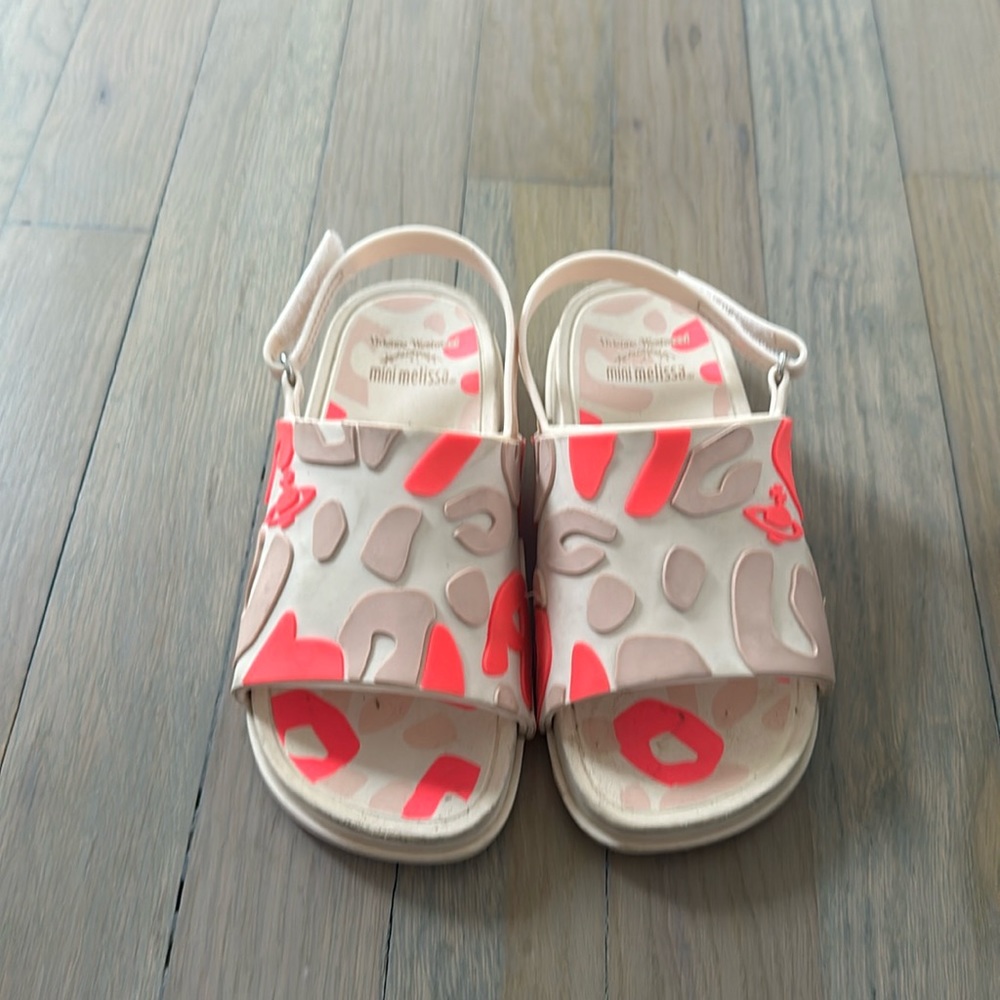 Mini Melissa Sandals Size 12
